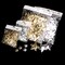 The Ribbon People Club Pack of 50 Silver Solid Metallic Stars 3"